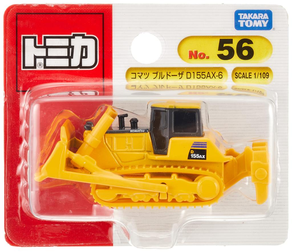 TAKARA TOMY Tomica Komatsu Бульдозер Миниатюрная Модель Машинки Игрушка для возраста от 3 лет №056 D155AX-6 (Блистерная упаковка)