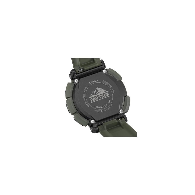 Casio Серия PRO TREK - PRG 100 метров водонепроницаемость солнечный механизм экологически чистый полимерный ремешок солнечный кварцевый механизм полимерный ремешок PRG-340-3