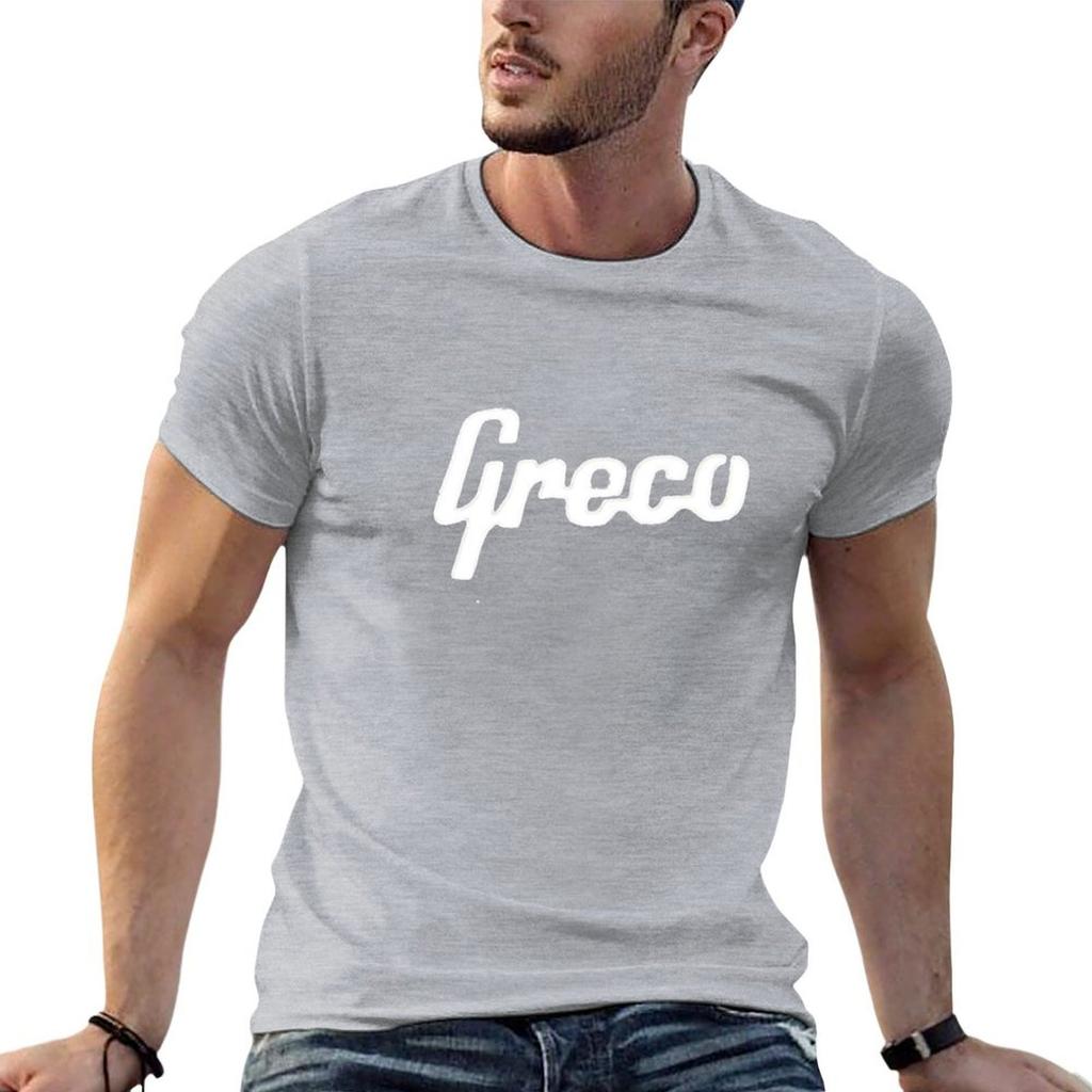 Greco Guitar T-Shirt summer top anime stuff t shirt for men