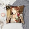 Ikemen Sengoku Романы сквозь время Двусторонняя квадратная наволочка Декоративная наволочка для дивана, спальни, прикроватной тумбочки