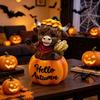 HelloAutumn Набор из 2 фигурок тыквы и коровы на Хэллоуин - Декор для дома и улицы, праздничный