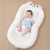 Портативный детский шезлонг Регулируемая подушка поддержки Складное основание Детская кроватка Легкий Удобный Кроватка для кормления из бутылочки для новорожденных