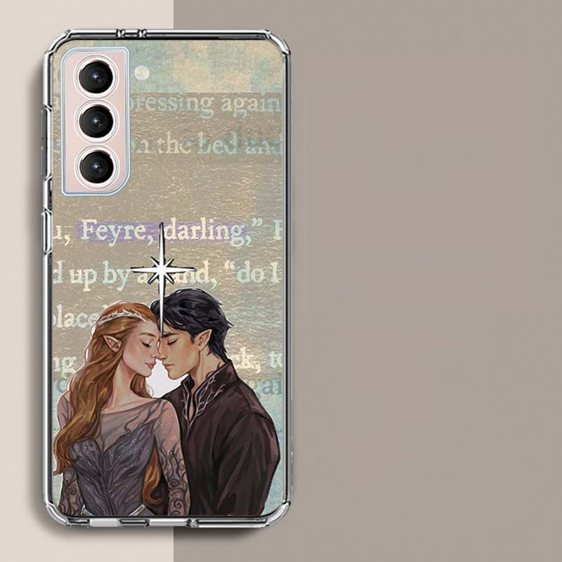 Чехол для телефона Acotar A Court of Mist and Fury Для Samsung A16 A26 A36 A56 A17 A15 A25 A35 A55 A14 A24 A34 A54 A04S A05S Galaxy Note