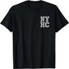 Потертая футболка в стиле NYHC New York Hardcore Punk