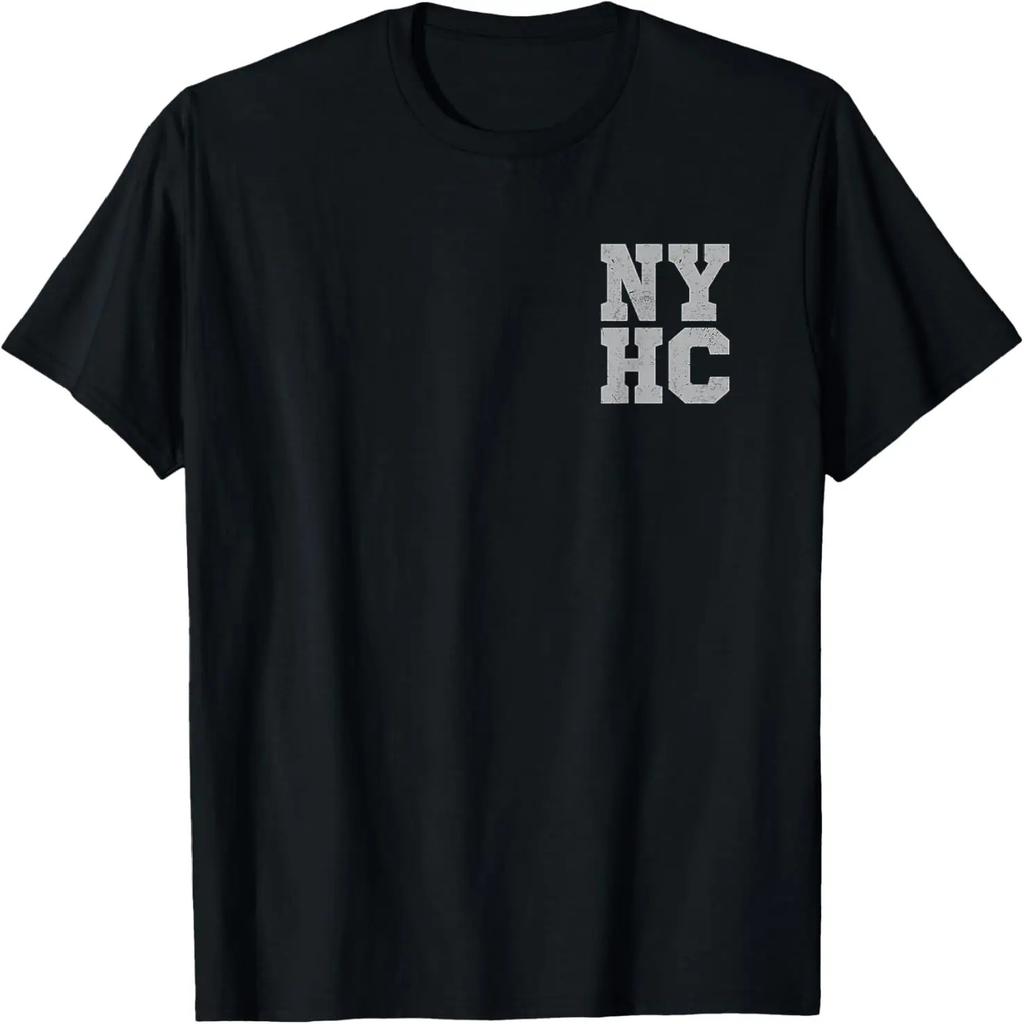 Потертая футболка в стиле NYHC New York Hardcore Punk