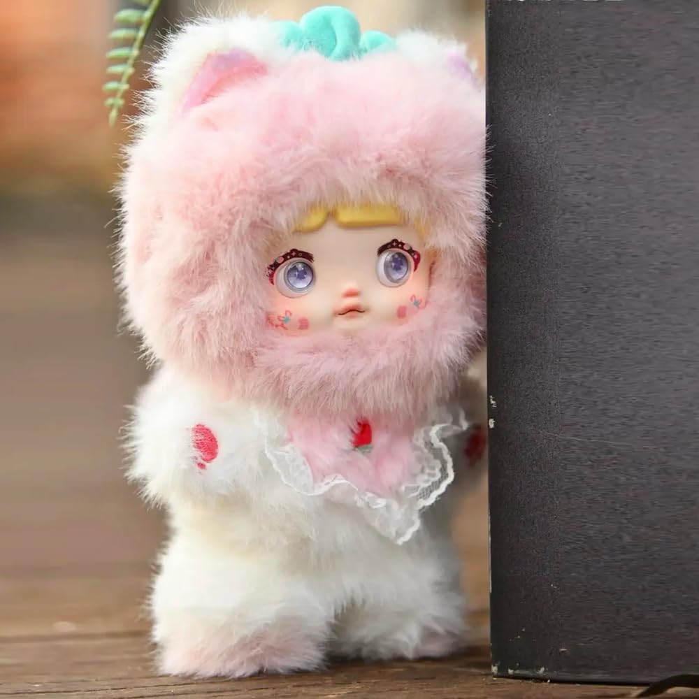 Серия «Nommi: Плодоносная и Вкусная» Официально Лицензированная Плюшевая Кукла Дизайн с Фруктами и Животными, Точная Вышивка, Премиальный Пушистый Материал Вращающиеся Глаза