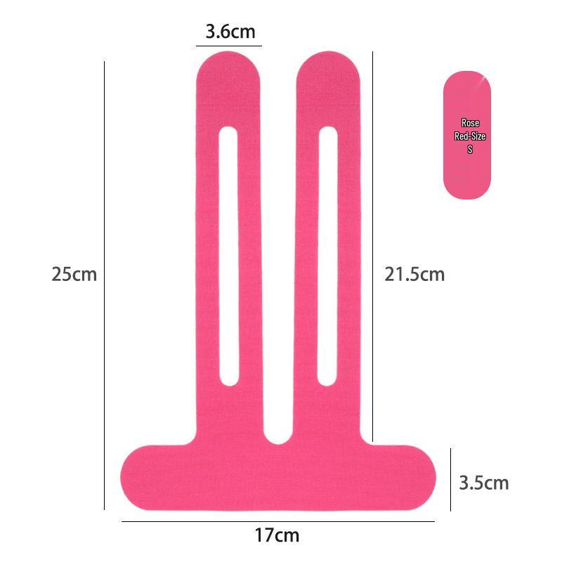 Эластичная кинезиологическая лента для поддержки колена и голеностопа
