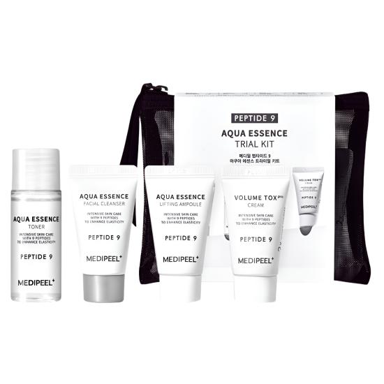 MEDI-PEEL Peptide 9 Aqua Essence Trial Kit Hydrating Korean Skincare Mini Set x2