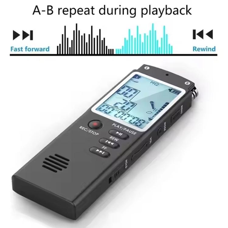 T60 Умный HD Диктофон с шумоподавлением MP3-плеер
