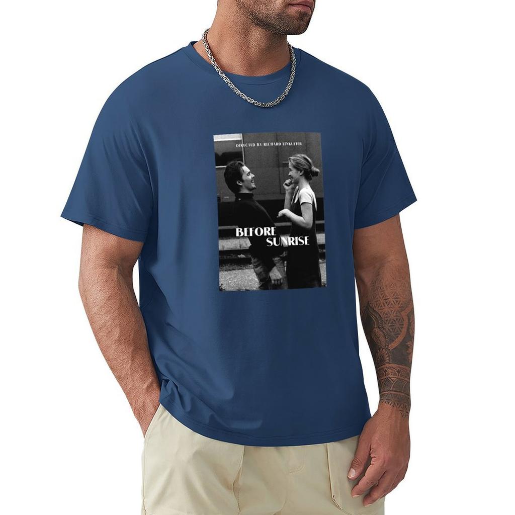 Футболка Before Sunrise Sunset Midnight, футболка большого размера с рисунком, уличная одежда, Sublime Blanks, мужская одежда
