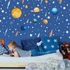 397 шт./компл. светящиеся звезды точки планеты настенные наклейки для детской комнаты спальни украшения дома настенные светящиеся в темноте наклейки