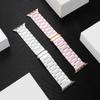 Ceramic Strap for Apple Watch Band 44mm 40mm 42mm 38mm Accessories Butterfly Buckle Bracelet for iWatch Series 6 Se 5 4 3 Loop