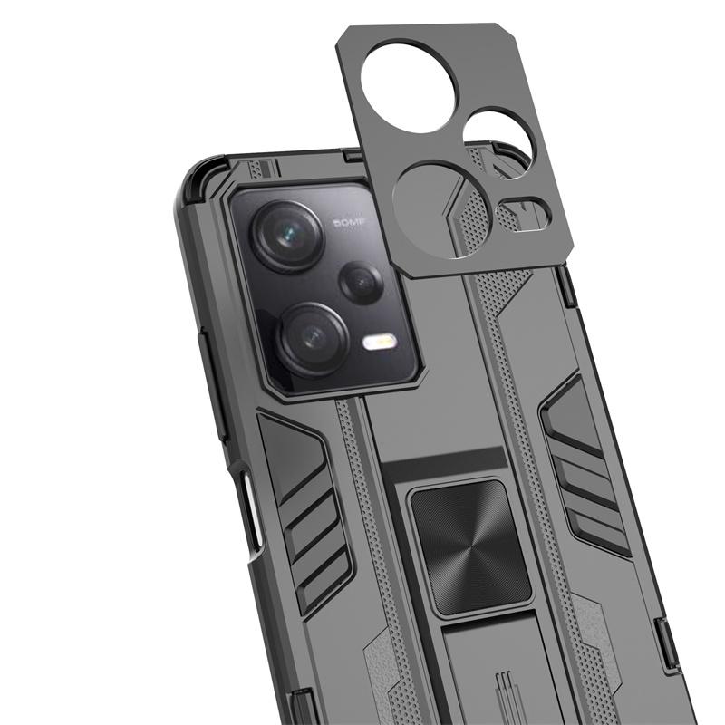 Для Redmi Note 12 Pro 5G чехол магнитный автомобильный держатель подставка бронированные чехлы для телефонов для Xiaomi Redmi Note12 Pro Plus защитный чехол для камеры