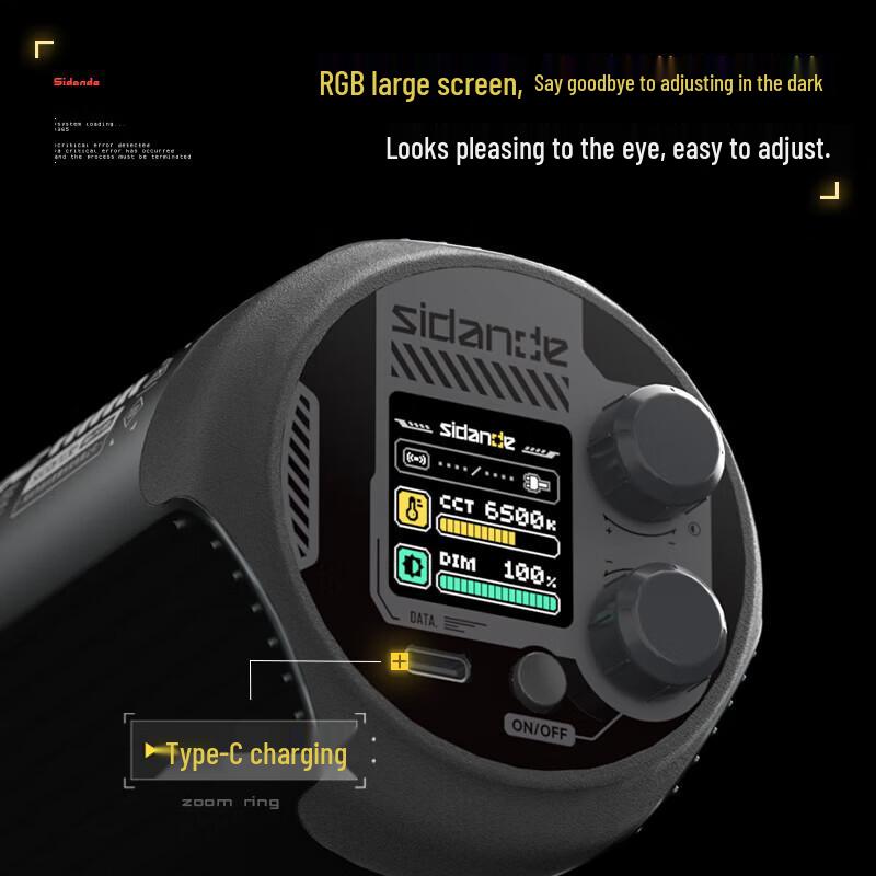 Sidande Q60C 60W RGB LED Photography Fill Light