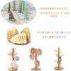 Soarun Bamboo Mug Tree, Cup Stand, Cup Rack, Drainer, Dryer, Coffee Cup Holder, Kitchen Storage