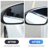 2pcs Car Side Rearview Mirror Guard Cover Rain Eyebrow Covers Stickers For Mercedes Benz G S R C E B A Class GLA GLK E300 S200 TUVWZ1