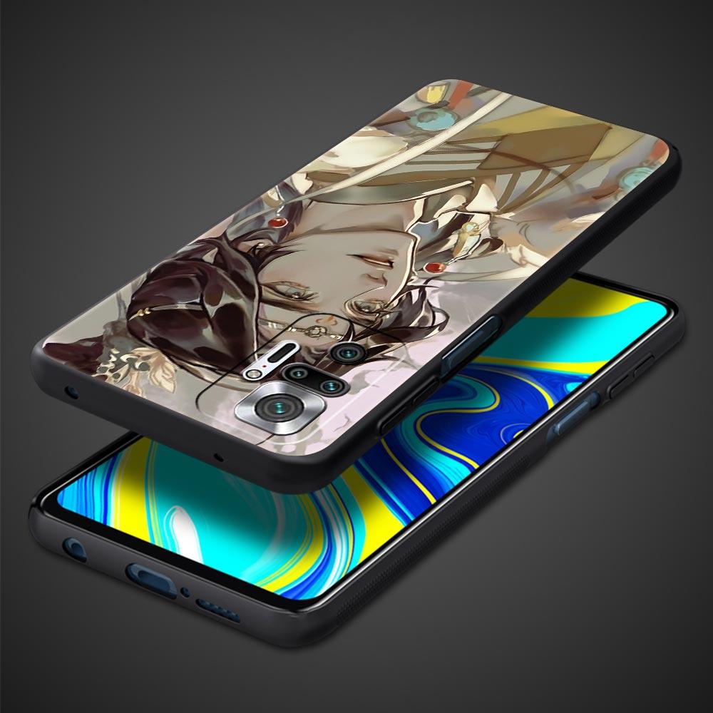 Чехол для телефона Cover для Redmi 14C 10C Note 15 14 13 12 10 11 Pro Plus K40 5G Мягкий ТПУ Ударопрочный Fundas Небесное Благословение Официального Лица