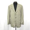 Made In Italy 100% Wool Tailored Jacket Fall/Winter/Men's Size 43/Gray/(USED)