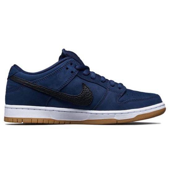 Nike Dunk Low Pro ISO SB Темно-синяя резинка CW7463-401