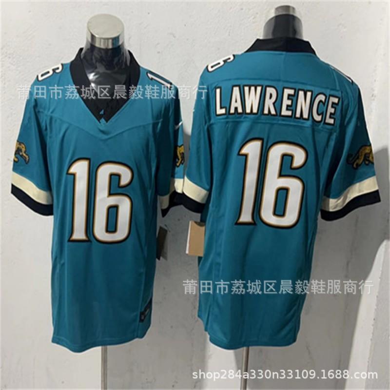 Mens Embroidered Football Jersey - Jaguars 3rd Gen Multiple Numbers Colors S-XXXL