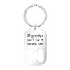 Engraved Metal Keychain Bottle Opener - Family Gift for Birthdays & Father's Day