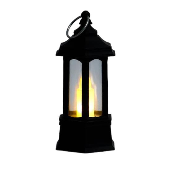 Светодиодная свеча с крючком, мягкое освещение, подвесной фонарь на батарейках, украшение для Хэллоуина