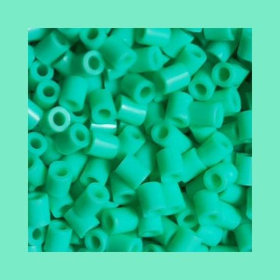 Green color 5mm 1000PCS Pixel Art YantJouet Hama Beads for Kids Iron Fuse Beads diy Puzzles Gift Children Toy