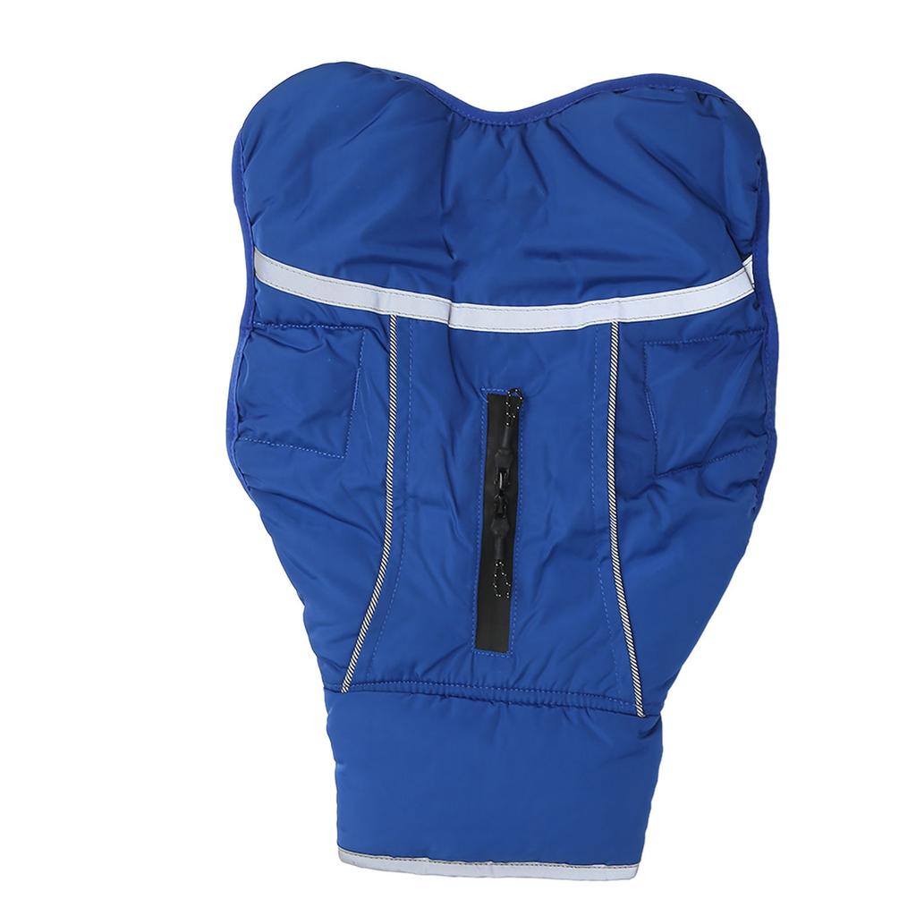 Зимняя одежда для домашних животных, светоотражающая, утолщенная, водонепроницаемая, теплая куртка для собак на осень-зиму для маленьких и средних размеров