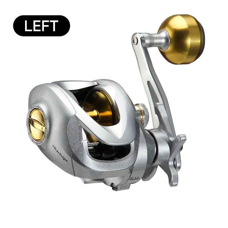 Металлическая безынерционная катушка Левая и правая рука Высокое передаточное число Идеально подходит для праздничной рыбалки в пресной и соленой воде Отличный подарок Также рыболовные снасти