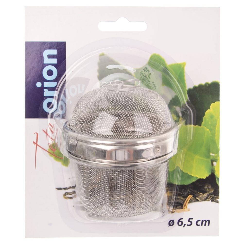 Stainless Steel Mesh Tea Infuser Ball with Chain and Hook 6.5cm