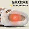 Хлопковые тапочки зима 2025 новые домашние комнатные нескользящие теплые плюшевые тапочки зима