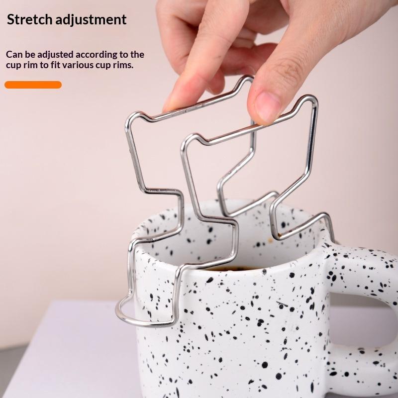 Coffee Filter Paper Storage Holder Stainless Steel 1Pcs Anti-Scratch Portable for Outdoor Camping Coffee Making