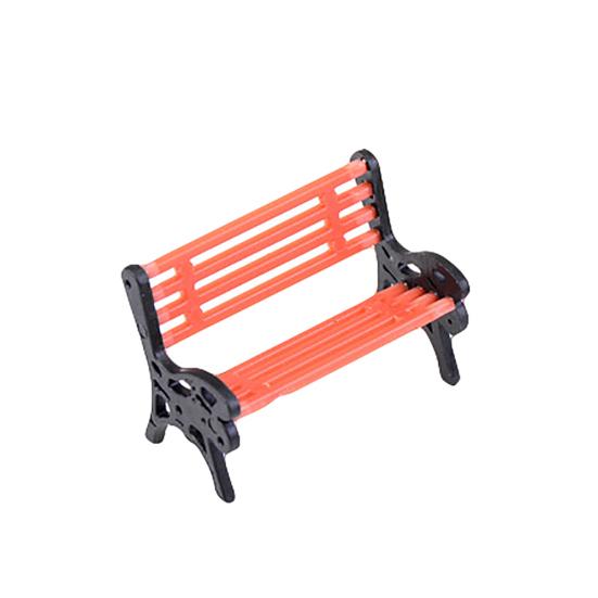 Creative Mini Park Bench Model Miniature Landscape Garden Decorative Ornament