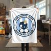 Coventry City Printed Flannel Blanket, soft throw for bedroom sofa, washable, Christmas present, great gift.