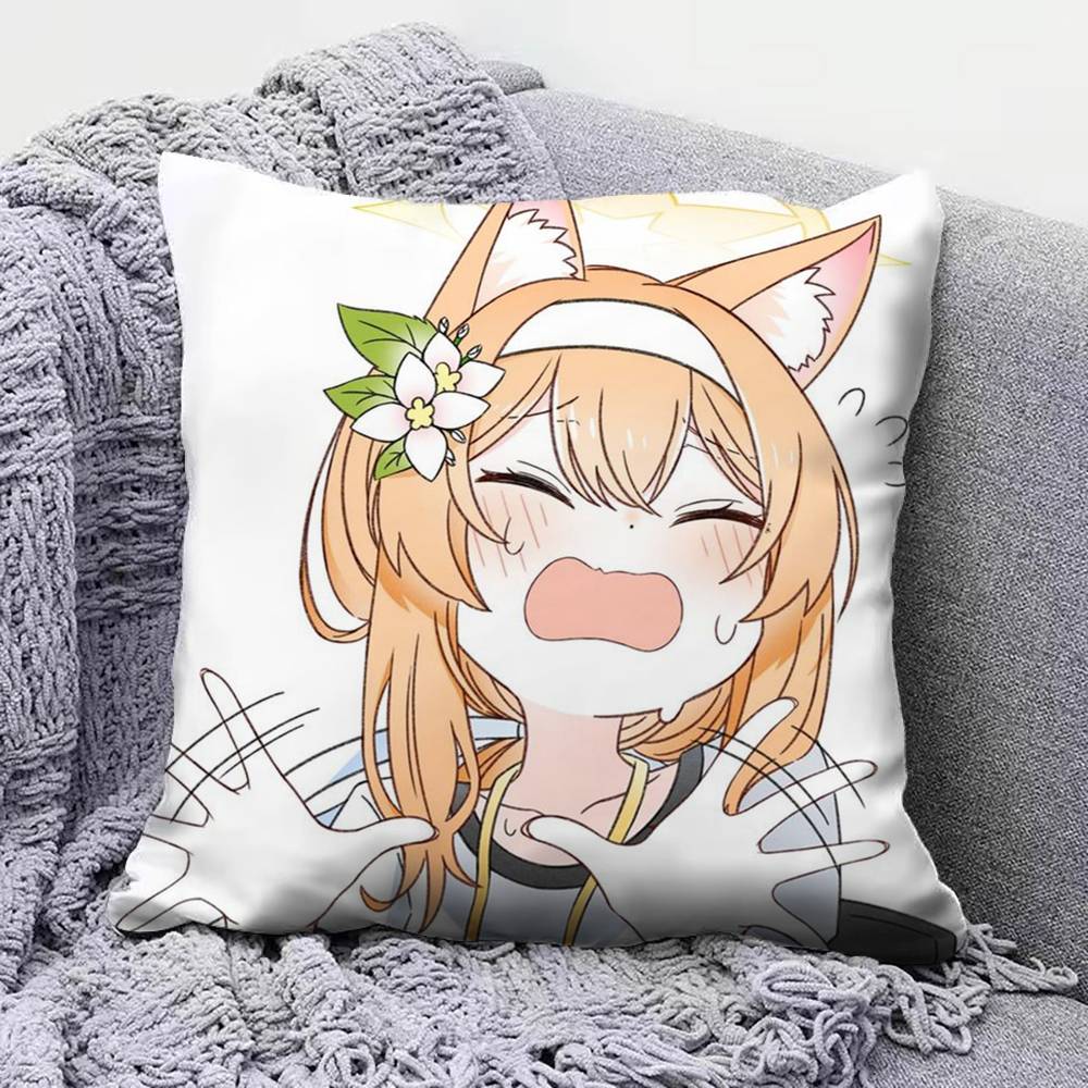 Iochi Mari Idol Blue A-Archive Home Sofa Cushion Covers And Aecorative Custom Pillow Covers