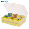 6pcs/set Silicone Polishing Disc Diamond RA Composite Ceramic Zirconia Polishers Sets