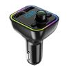 TF U Disk Read беспроводной MP3-плеер Handsfree аудиоресивер Авто Bluetooth-совместимый 5.0 автомобильный FM-передатчик Быстрое зарядное устройство