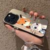 Чехол для телефона Cross Judy Nick Silver Shell, милый, для Apple 17/16/15 Pro, 14 Pro Max, 13/12