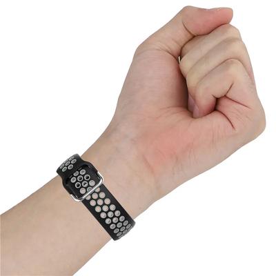 Для 20 мм 22 мм силиконовый ремешок для Samsung Galaxy Watch Active 2 3 Gear S2 Wristband/Xiaomi Amazfit bip Huawei Sports Strap