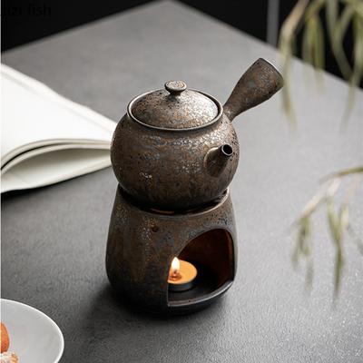 Чайник с боковой ручкой Керамические чайники Чайник для кунг-фу Чайная утварь Инструменты для приготовления чая Чайник Подогреватель для чая на свече Чайная печь с подогревом
