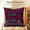 Fashion AALBA RROSA Cushion Cover Natural Linen Organic Fabric DoubleSided Printing Sofa Home Decor Gift Pillow Case