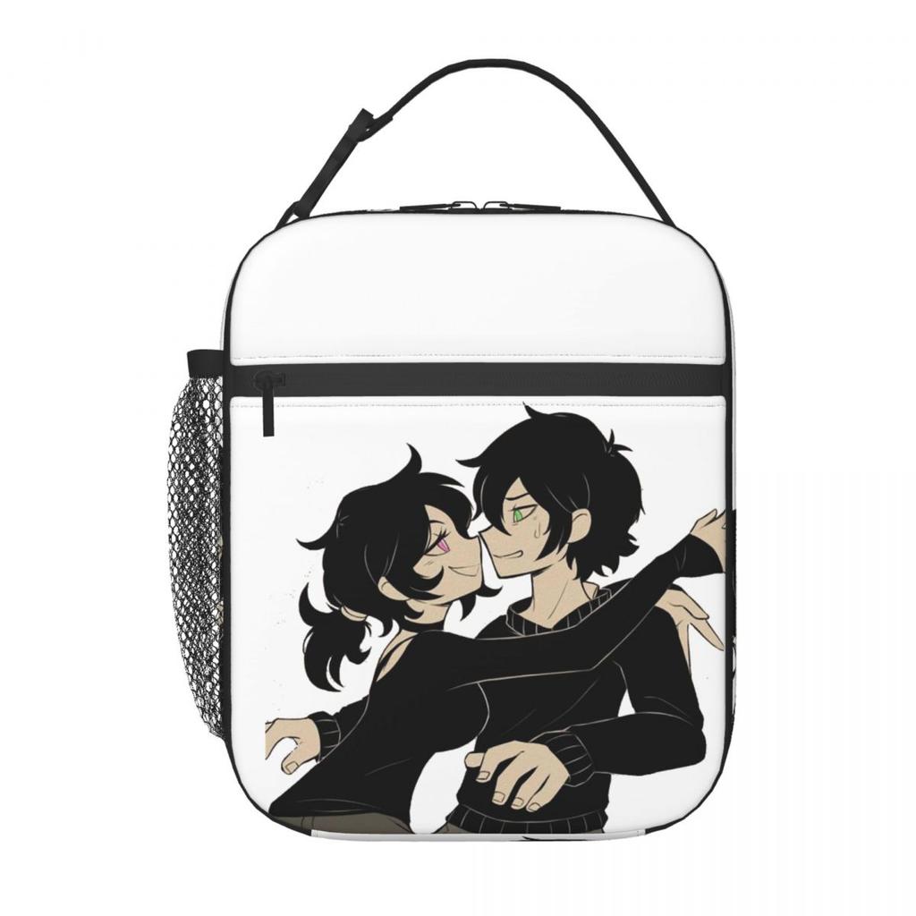 Эшли и Эндрю Гроб Энди и Лейли Термосумка для ланча для детей Школьный холодильник Термоконтейнер для еды Сумка-тоут Ланч-боксы