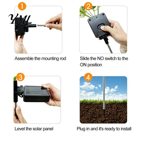 Holiday Pathway Lights for Garden Solar Christmas Tree Stake Lights, Outdoor IP65 Waterproof Crooked Lamp with Colorful Light Weatherproof Winter