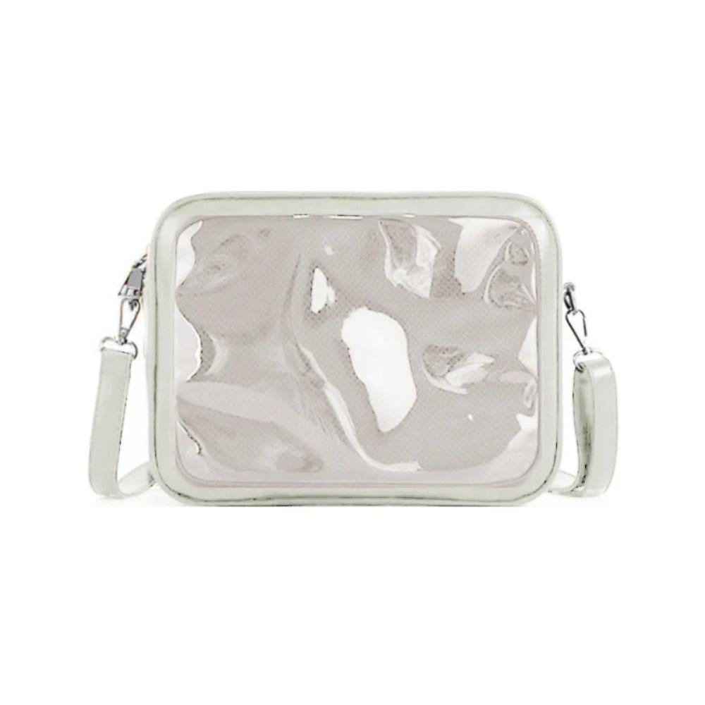 Cotton Doll Bag Solid Color Itabag PU Shoulder Bag Creative Transparent Bags Men
