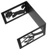 2pcs Metal Bookend Desktop Bookshelf Storage Book Documents Divider Craft Supplies