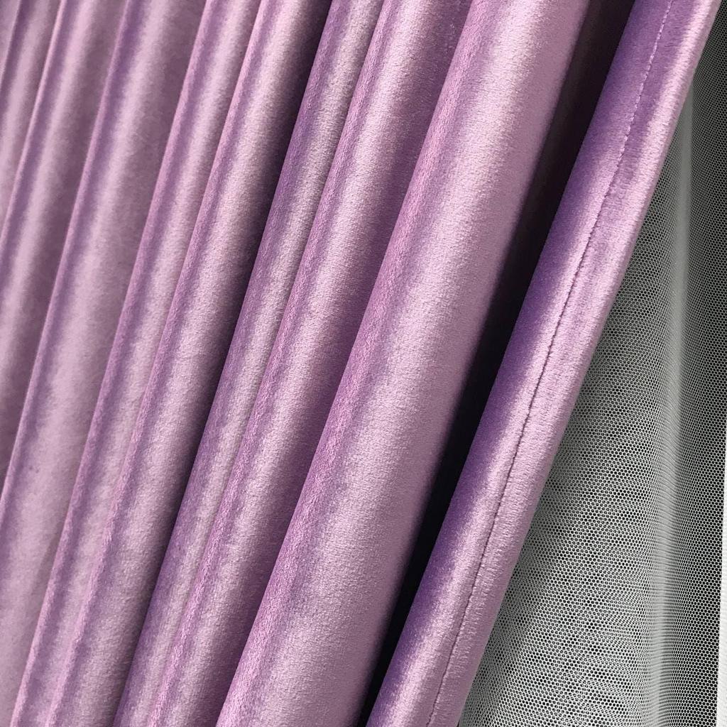 Роскошные бархатные тканевые оконные шторы для гостиной, спальни, однотонные драпировки, домашний декор 200x270 cm (2 шт) ALBO