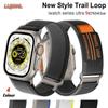 Apple watch tasmasi uchun Trail loop tasma 44mm 45mm 40mm 49mm 41mm 38mm 42mm kamar bilaguzuk iWatch Ultra2 series 9 8 7 6 5 4 3 soat tasmasi se