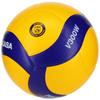 Mikasa Size Internationally Certified for and High Recommended Internal Pressure Volleyball, 5, Certified, Adults, Colleges, Schools, Yellow/Blue,