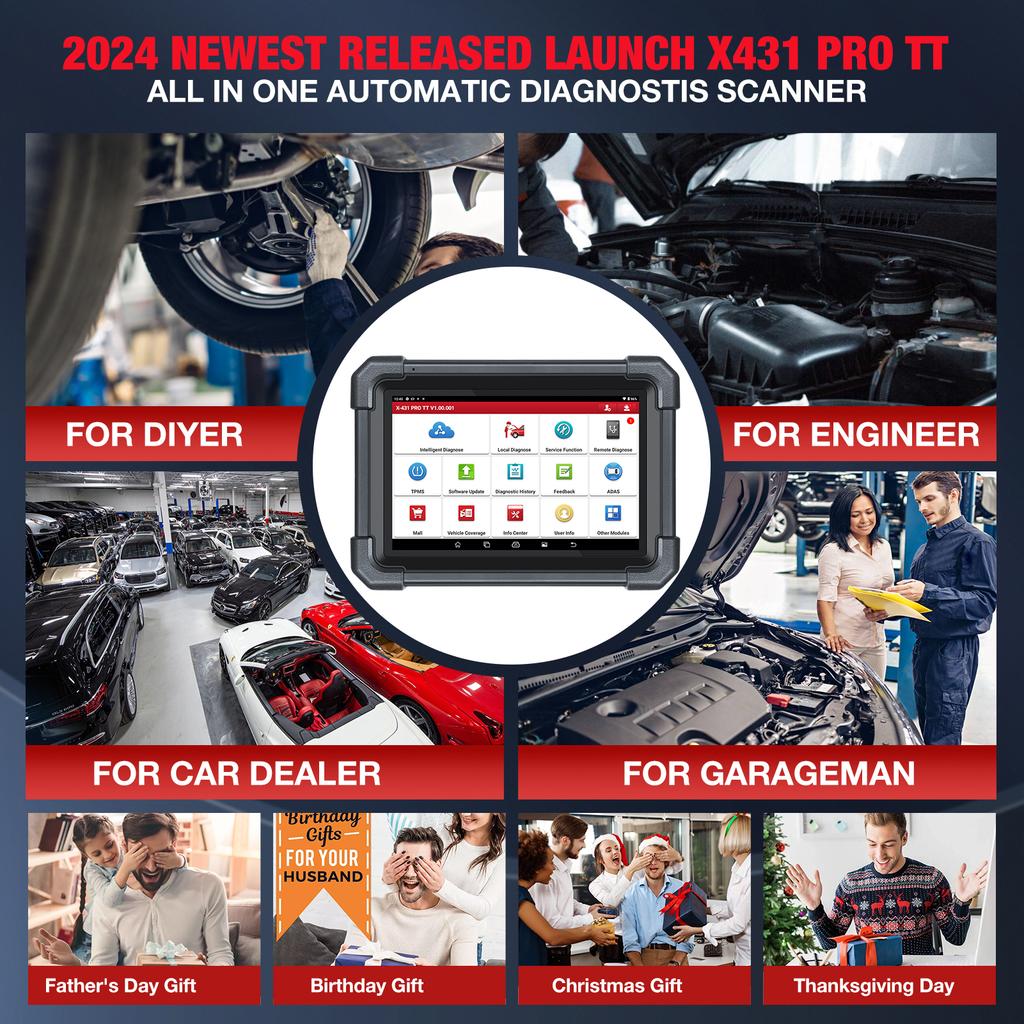 2026 Launch X431 PRO TT All System Car Diagnostic OBD2 Scanner Automotive Analyzer Same As X431 PROS V5.0 Vehicle Code Reader