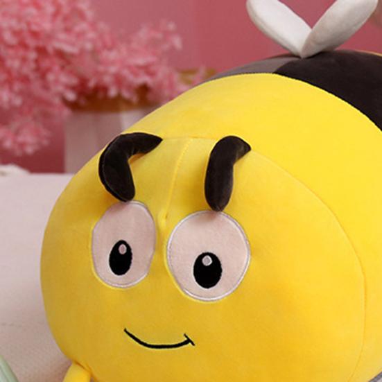 Ladybug Cushion Skin-friendly Breathable Fine Workmanship Decor Stuffed Ladybird Bee Pillow for Home